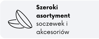 Szeroki asortyment soczewek i akcesoriów